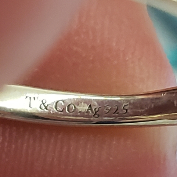 ❤ CLEARANCE FINAL PRICE ❤Authentic Tiffany Black Onyx Sugar Stack Ring - Picture 5 of 5